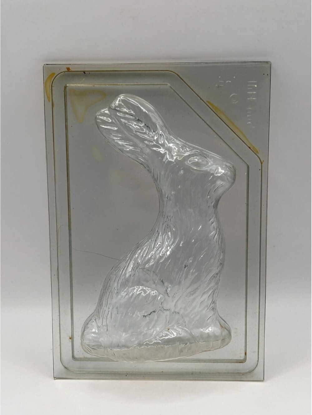 Vintage Sun Hill Easter Bunny Rabbit Clear Chocolate Candy Mold